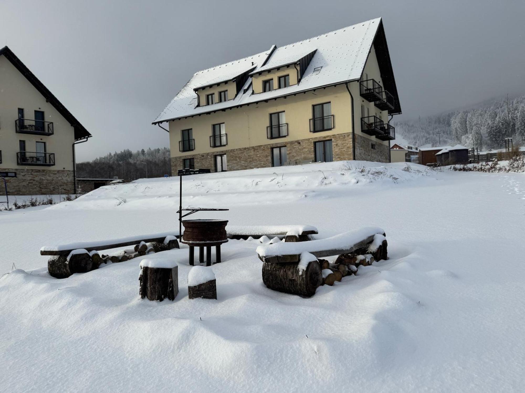 Apartman Na Bukovce Merot Apartment Cervena Voda Luaran gambar